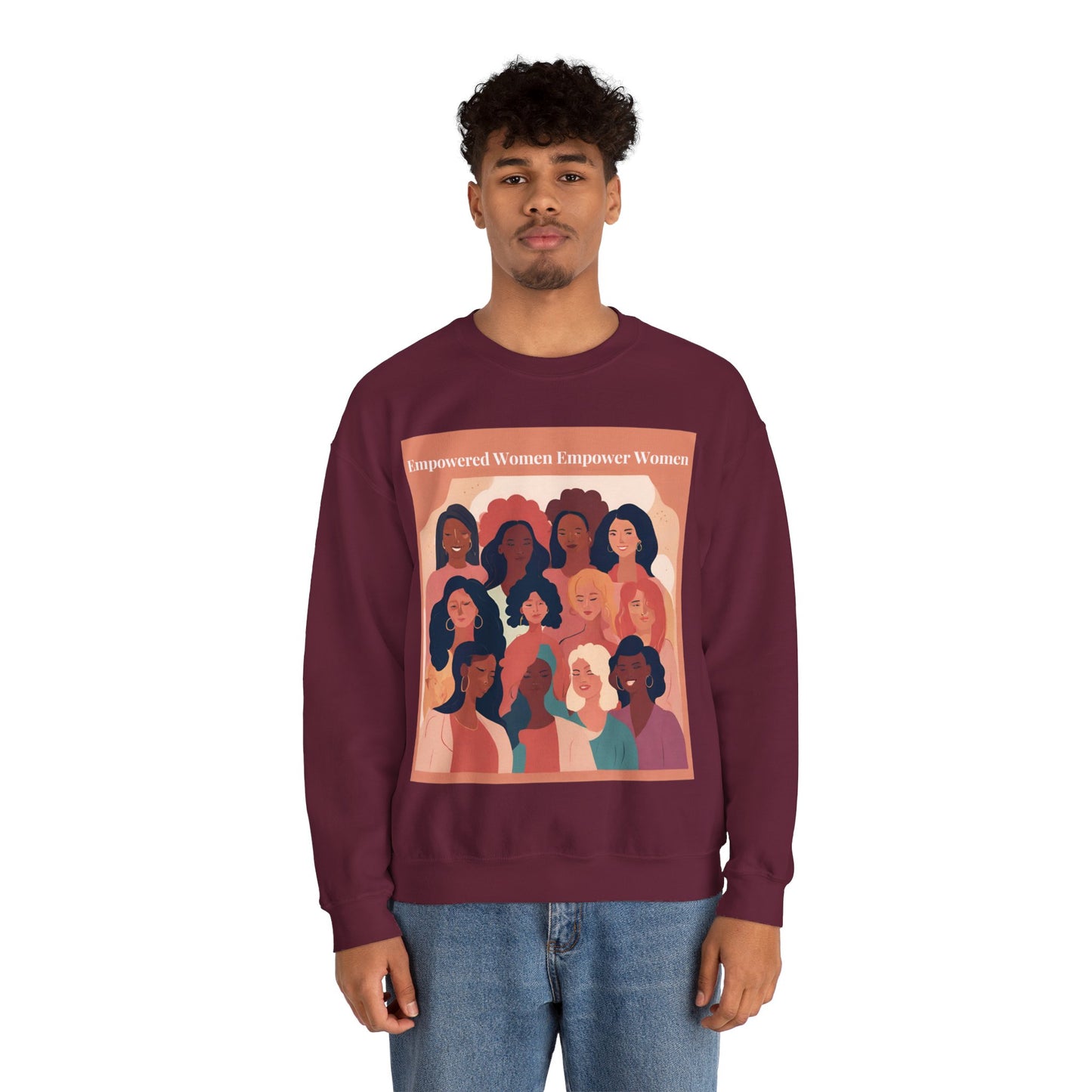 Empowered Women Heavy Blend™ Crewneck Sweatshirt