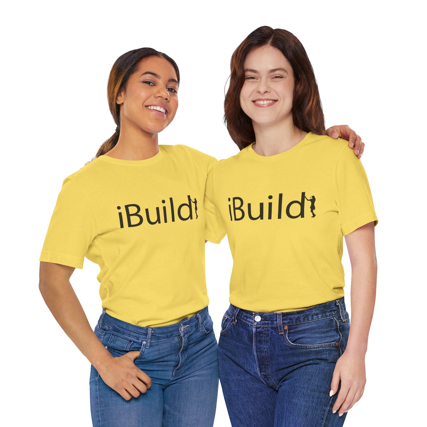 iBuild Short Sleeve Tee (Black Print)