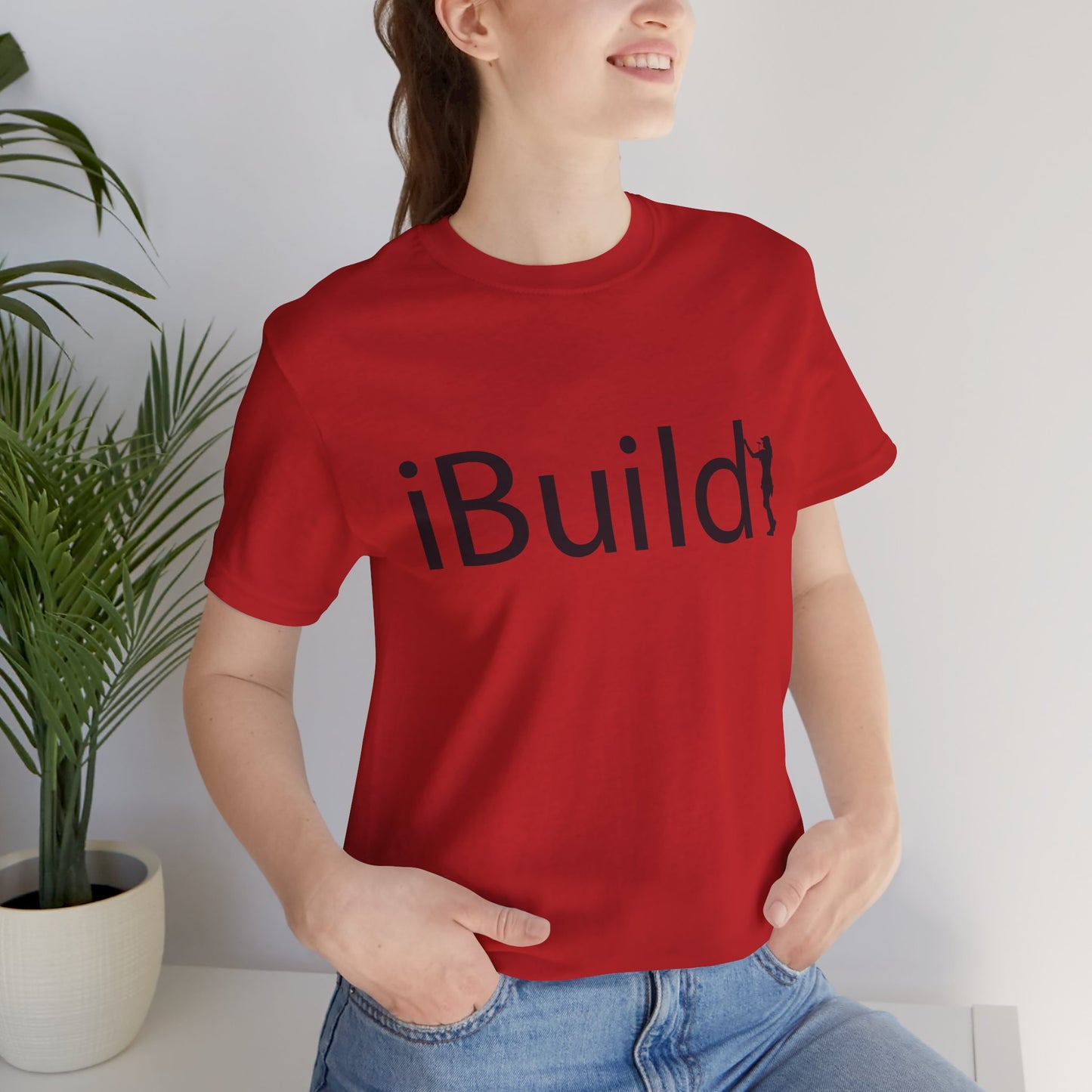 iBuild Short Sleeve Tee (Black Print)