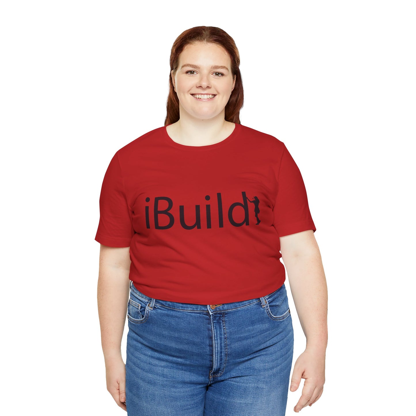 iBuild Short Sleeve Tee (Black Print)