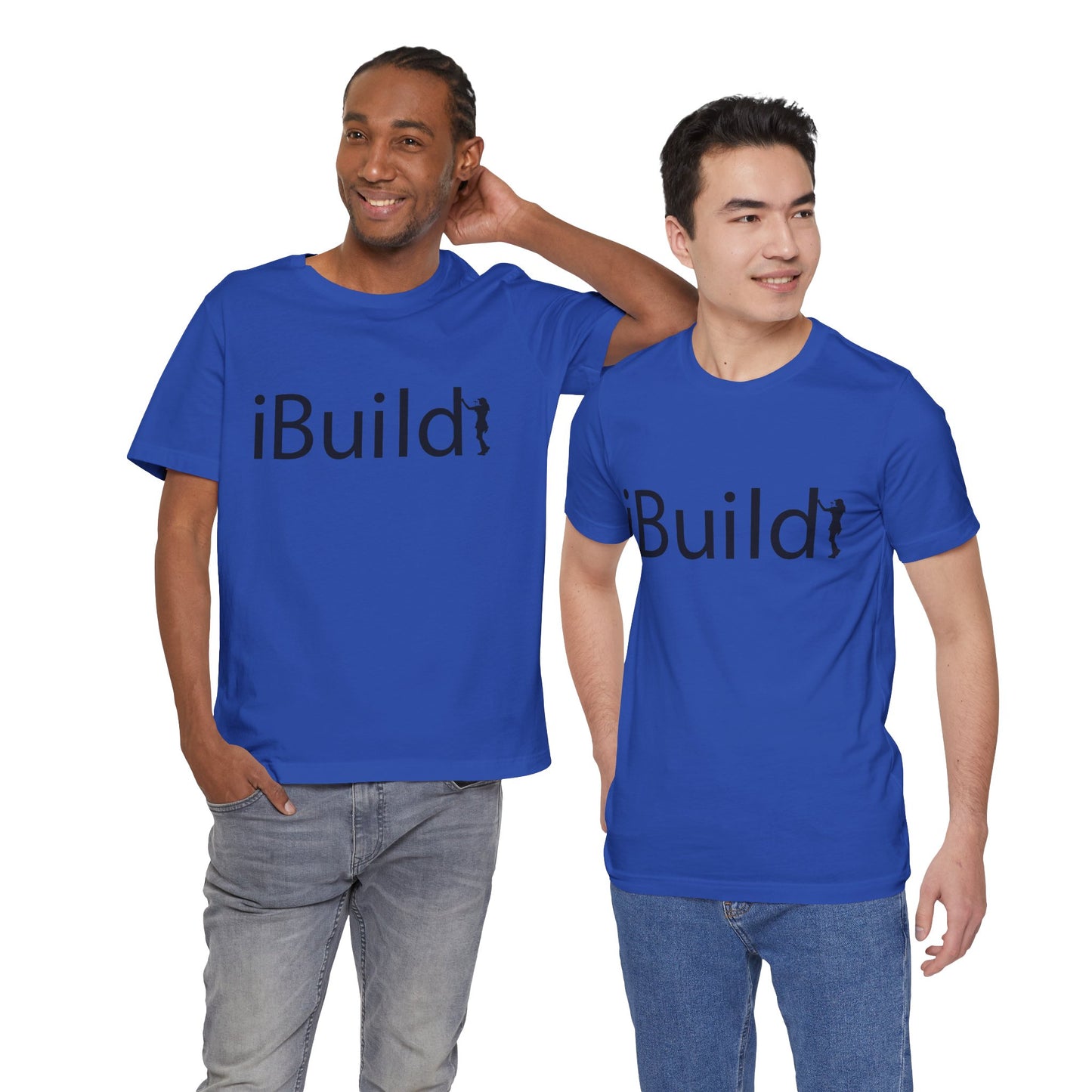 iBuild Short Sleeve Tee (Black Print)