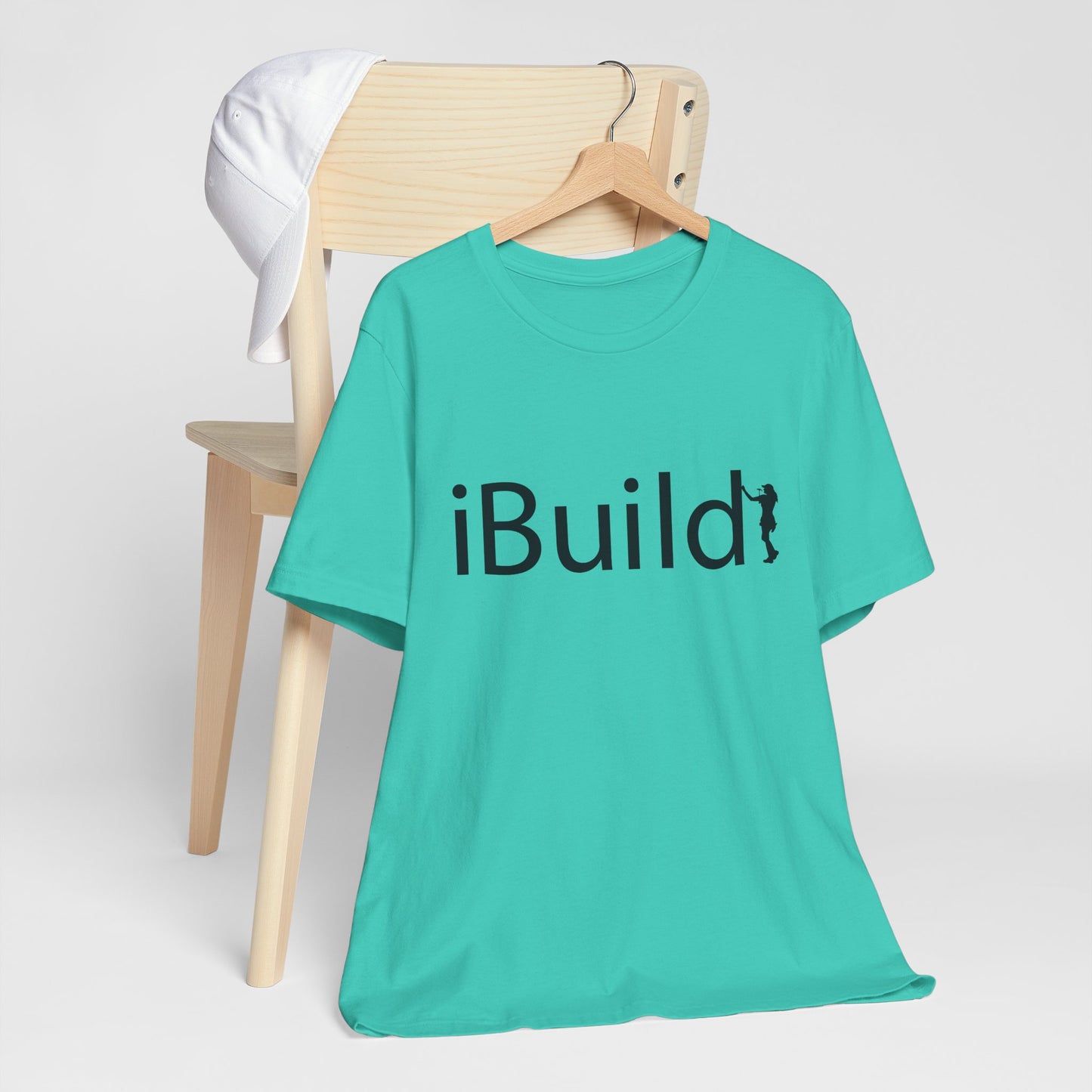 iBuild Short Sleeve Tee (Black Print)