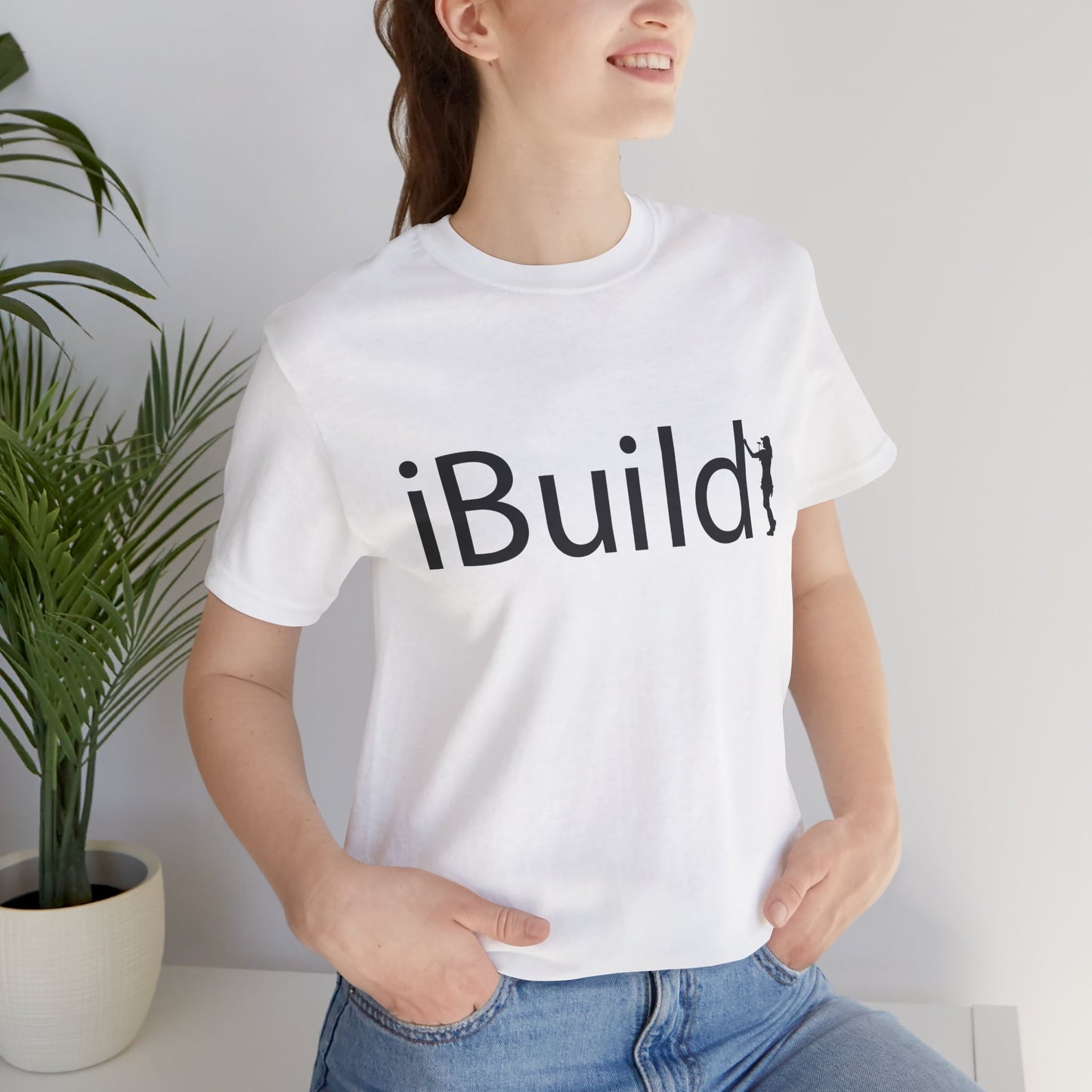 iBuild Short Sleeve Tee (Black Print)