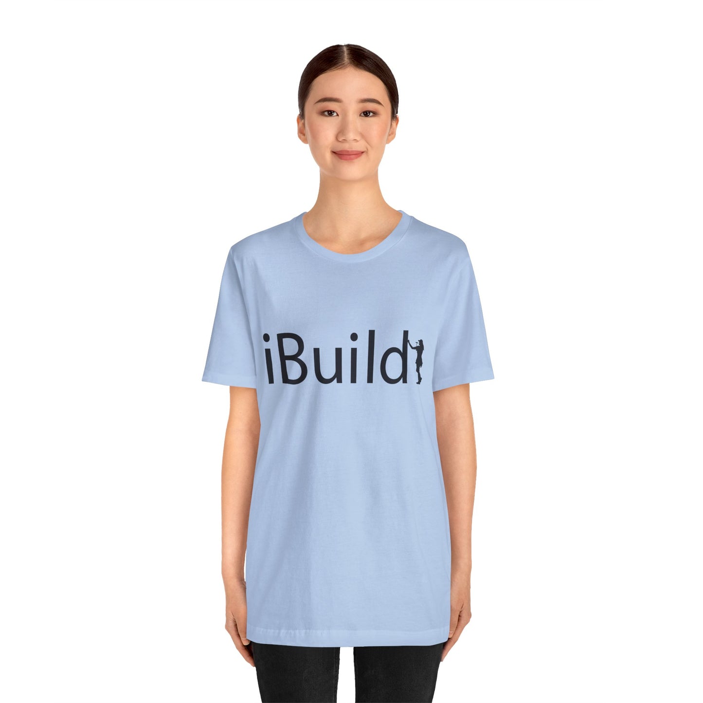 iBuild Short Sleeve Tee (Black Print)