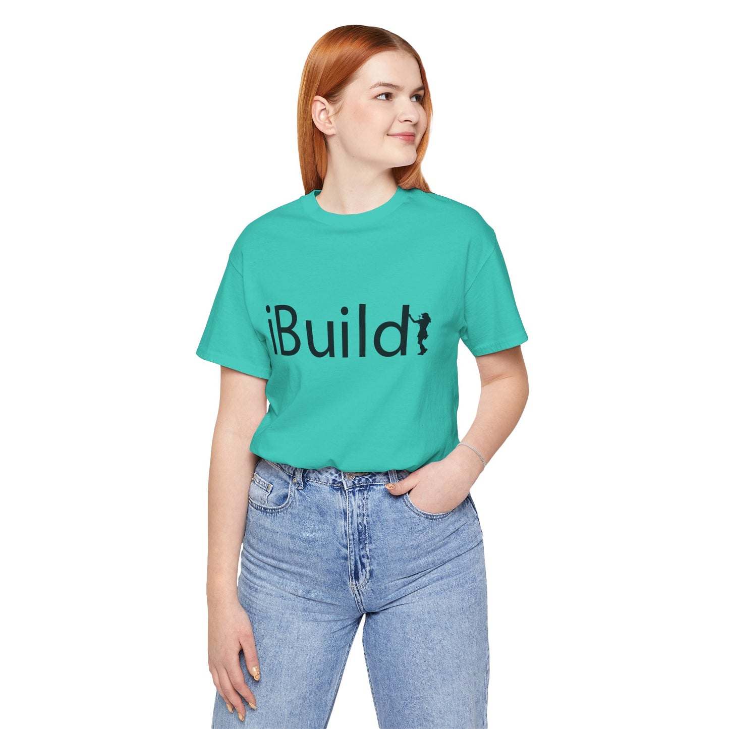 iBuild Short Sleeve Tee (Black Print)