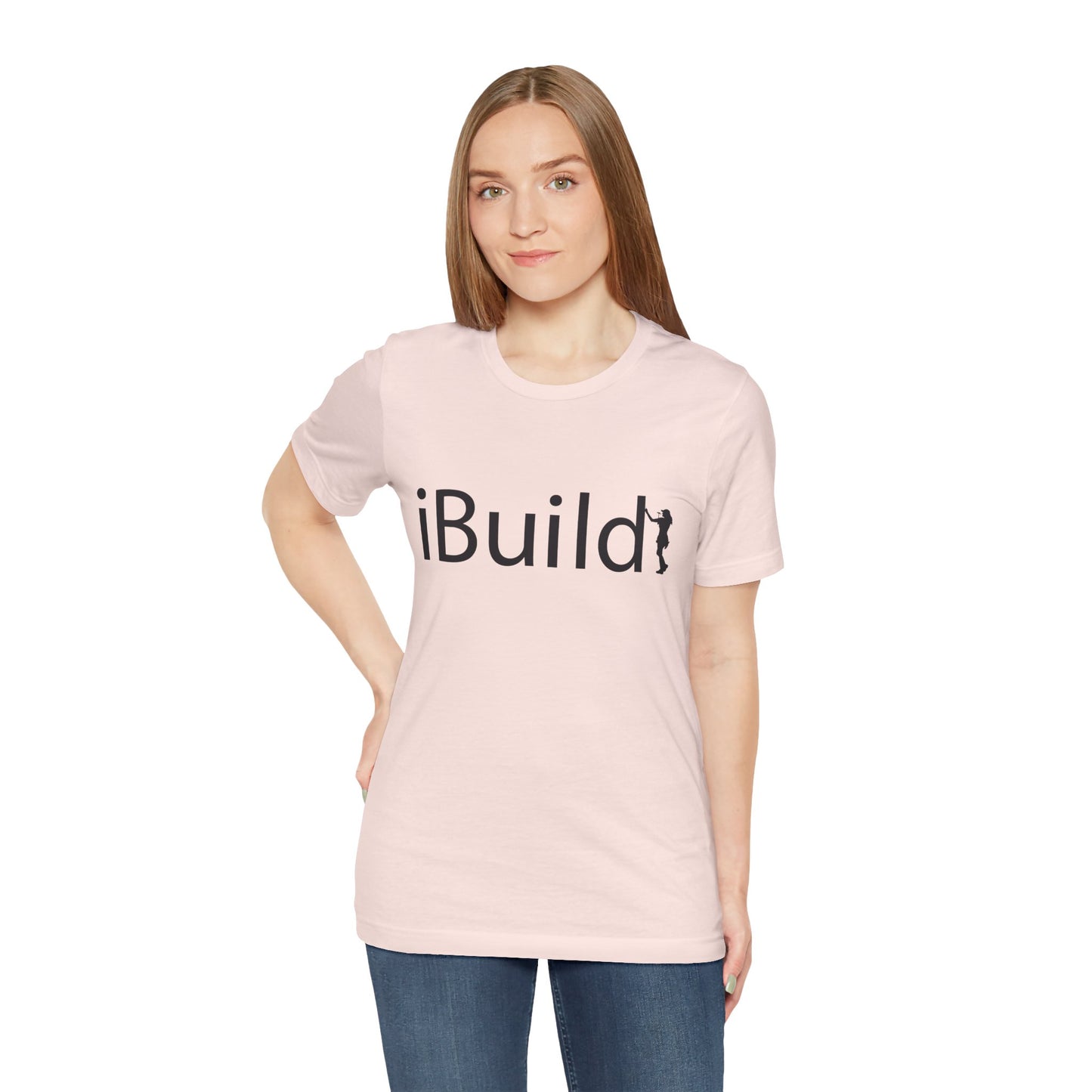 iBuild Short Sleeve Tee (Black Print)