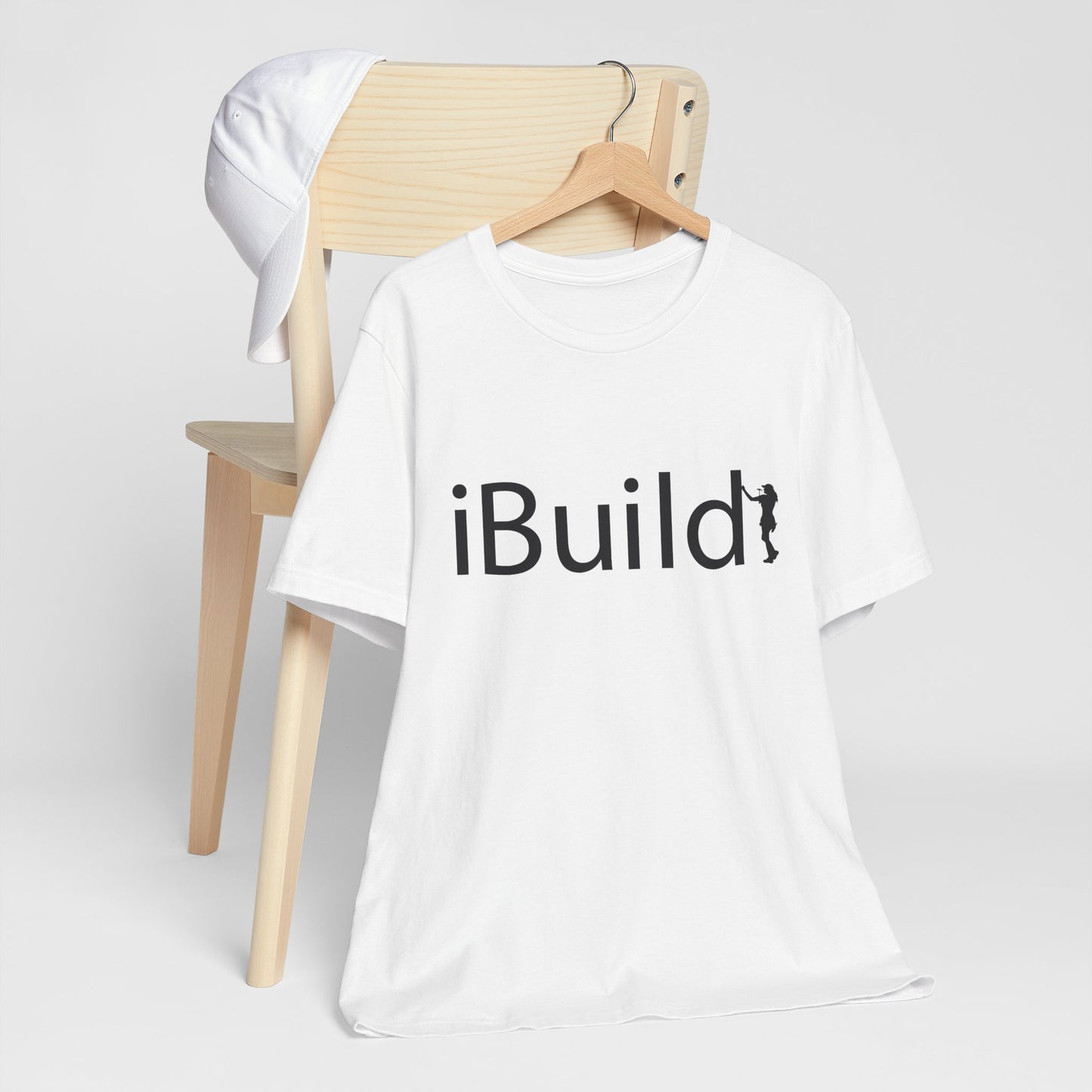 iBuild Short Sleeve Tee (Black Print)
