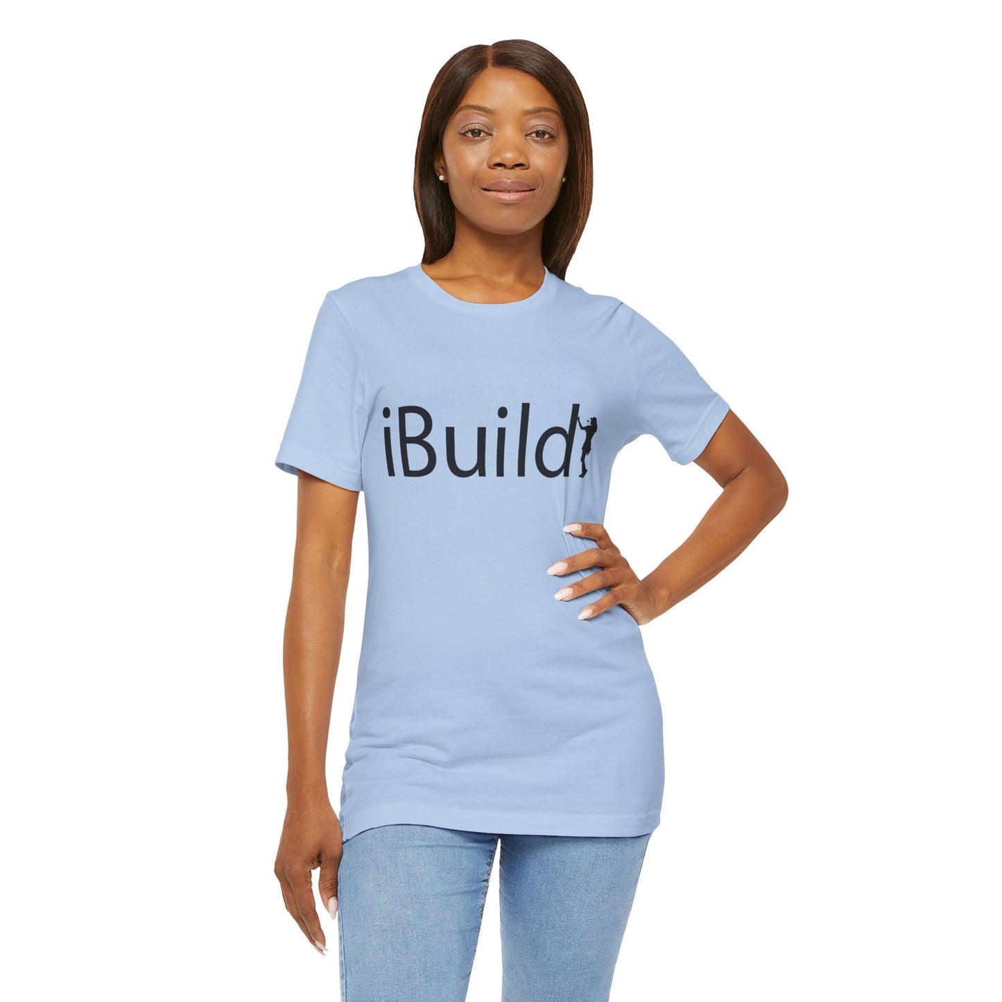 iBuild Short Sleeve Tee (Black Print)