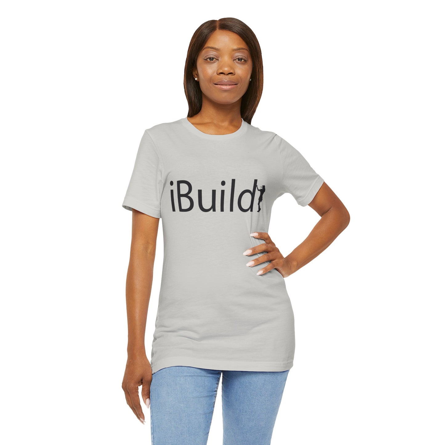 iBuild Short Sleeve Tee (Black Print)