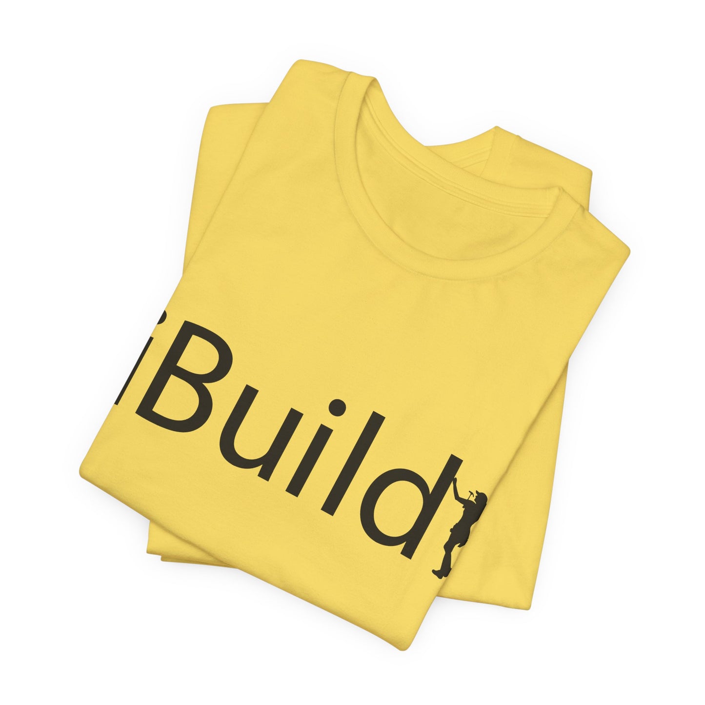 iBuild Short Sleeve Tee (Black Print)