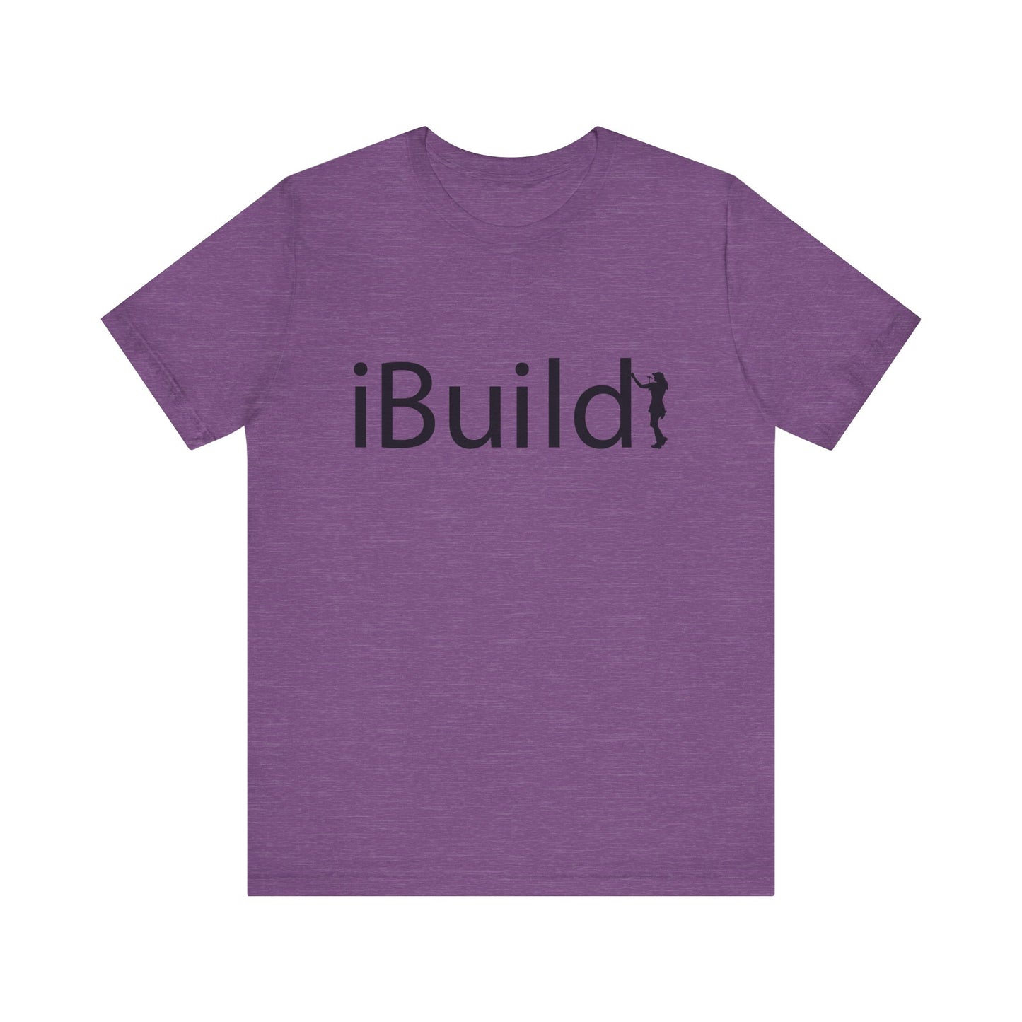 iBuild Short Sleeve Tee (Black Print)