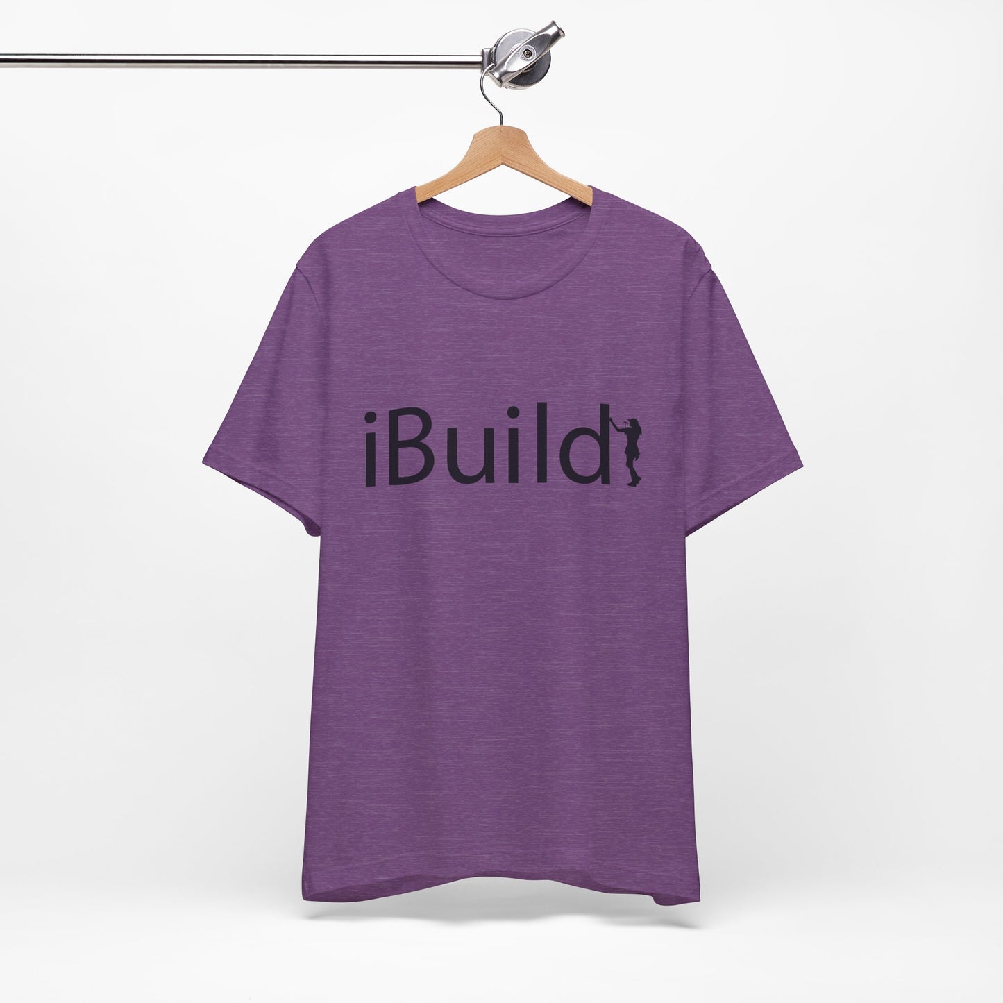 iBuild Short Sleeve Tee (Black Print)