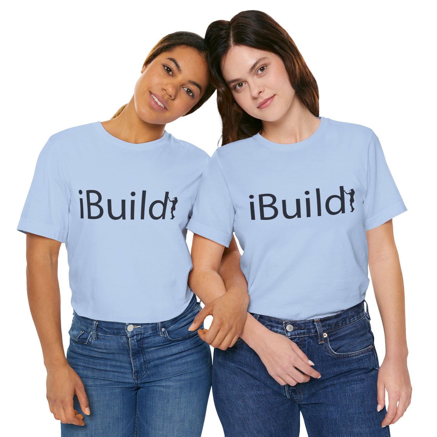 iBuild Short Sleeve Tee (Black Print)