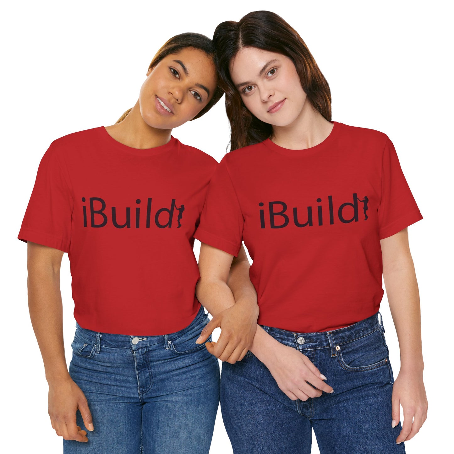 iBuild Short Sleeve Tee (Black Print)