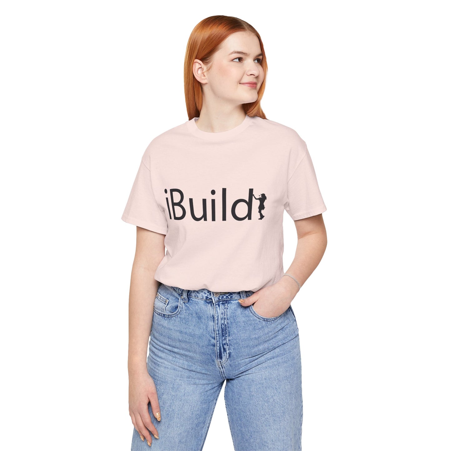 iBuild Short Sleeve Tee (Black Print)