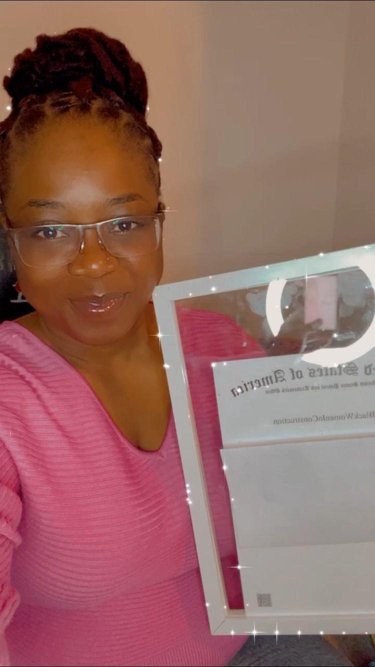 Black women in construction is OFFICIALLY TRADEMARKED!!!