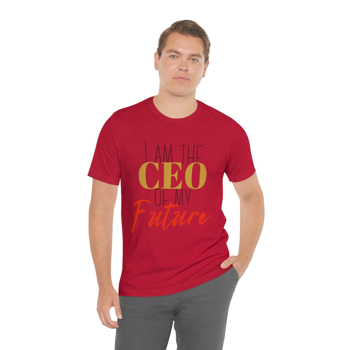 CEO of my future unisex Jersey Short Sleeve Tee