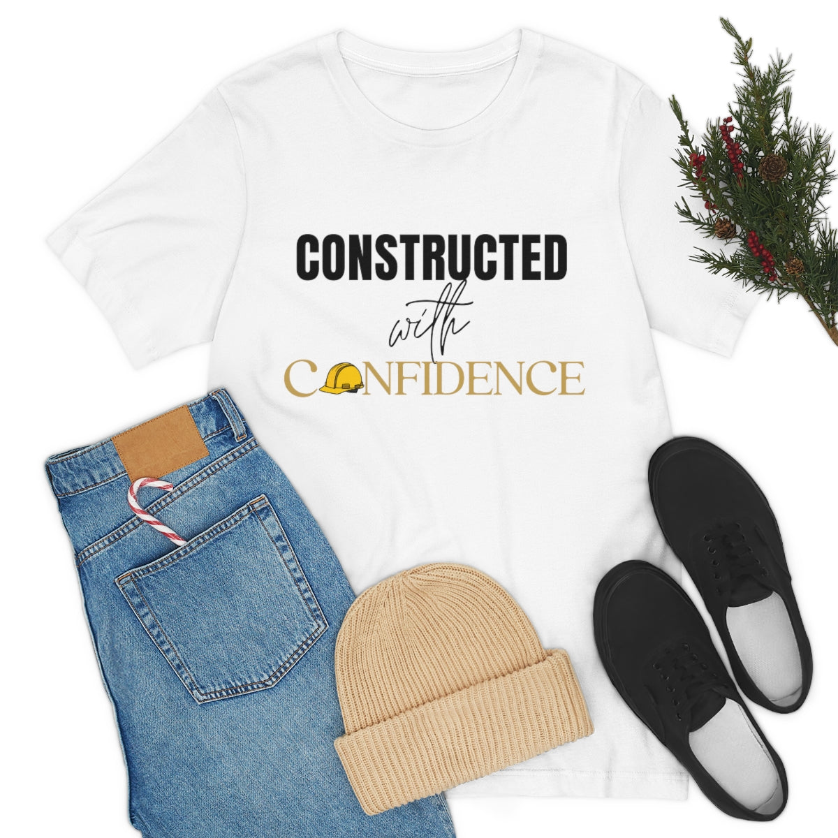 Constructed with confidence hard hat edition