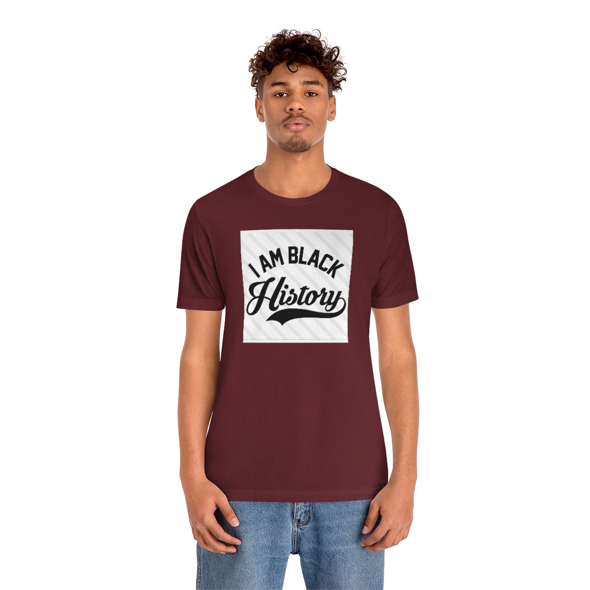 I am Black History Unisex Jersey Short Sleeve Tee