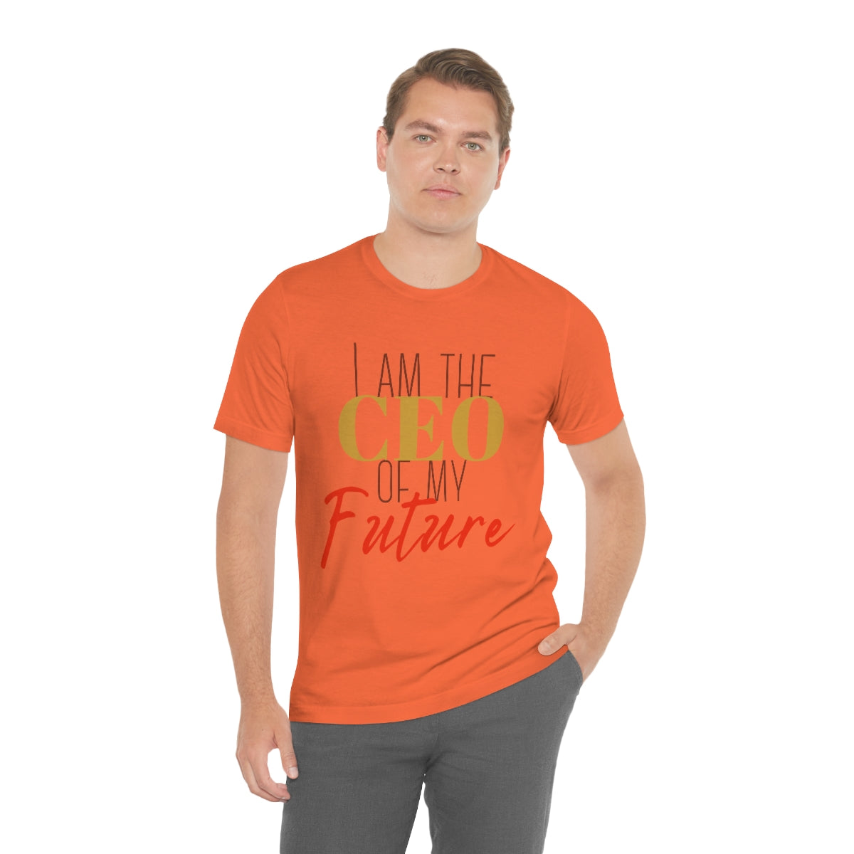 CEO of my future unisex Jersey Short Sleeve Tee