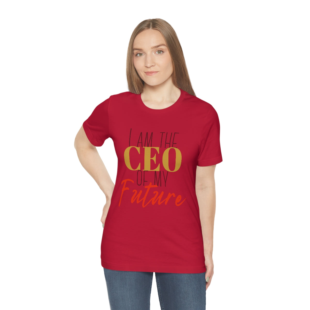 CEO of my future unisex Jersey Short Sleeve Tee
