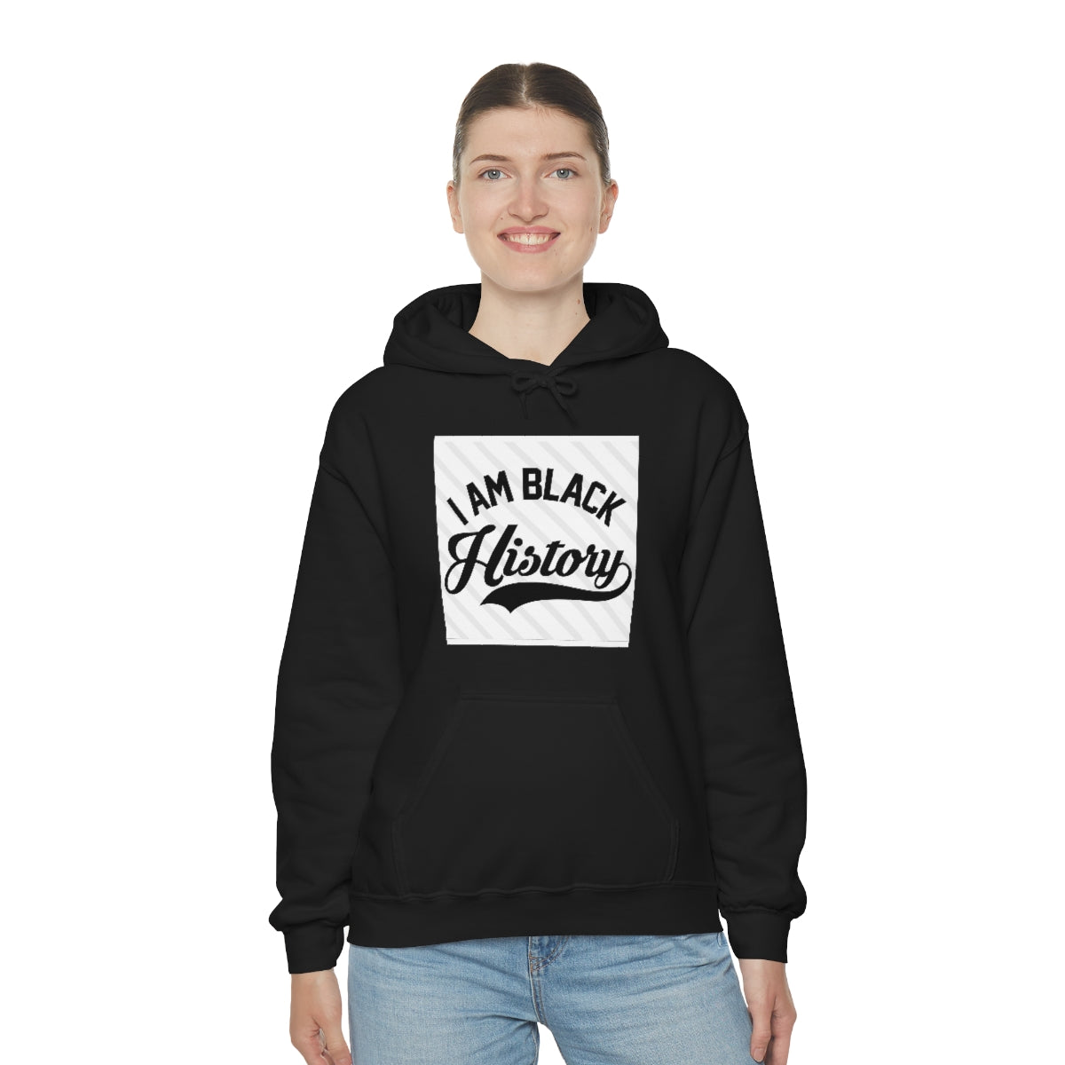 I am Black History Hooded Sweatshirt