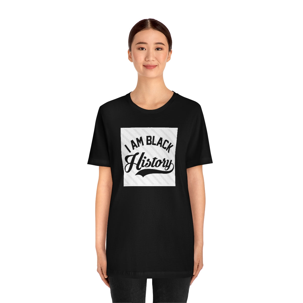 I am Black History Unisex Jersey Short Sleeve Tee