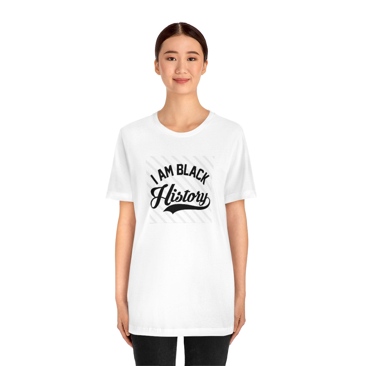 I am Black History Unisex Jersey Short Sleeve Tee