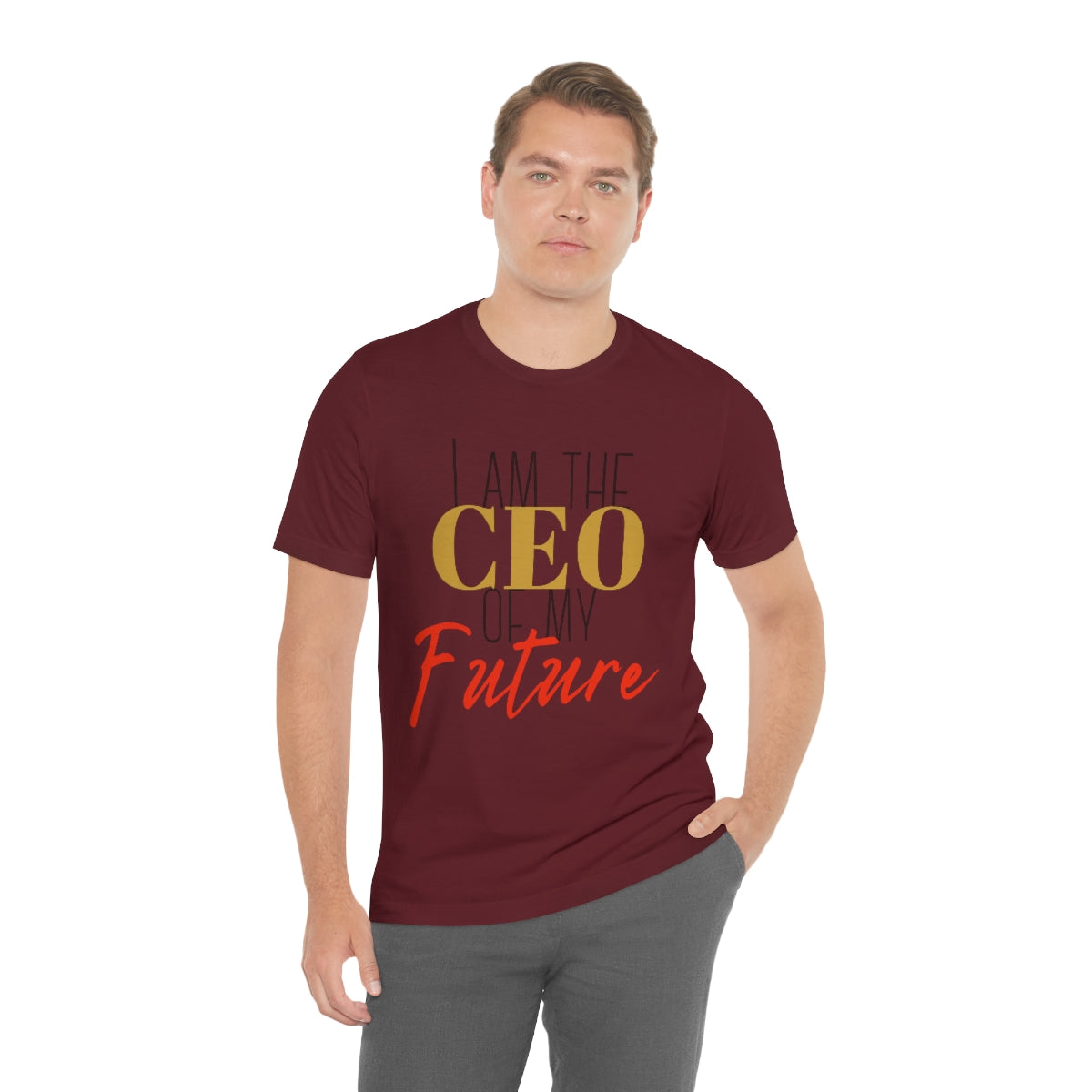 CEO of my future unisex Jersey Short Sleeve Tee