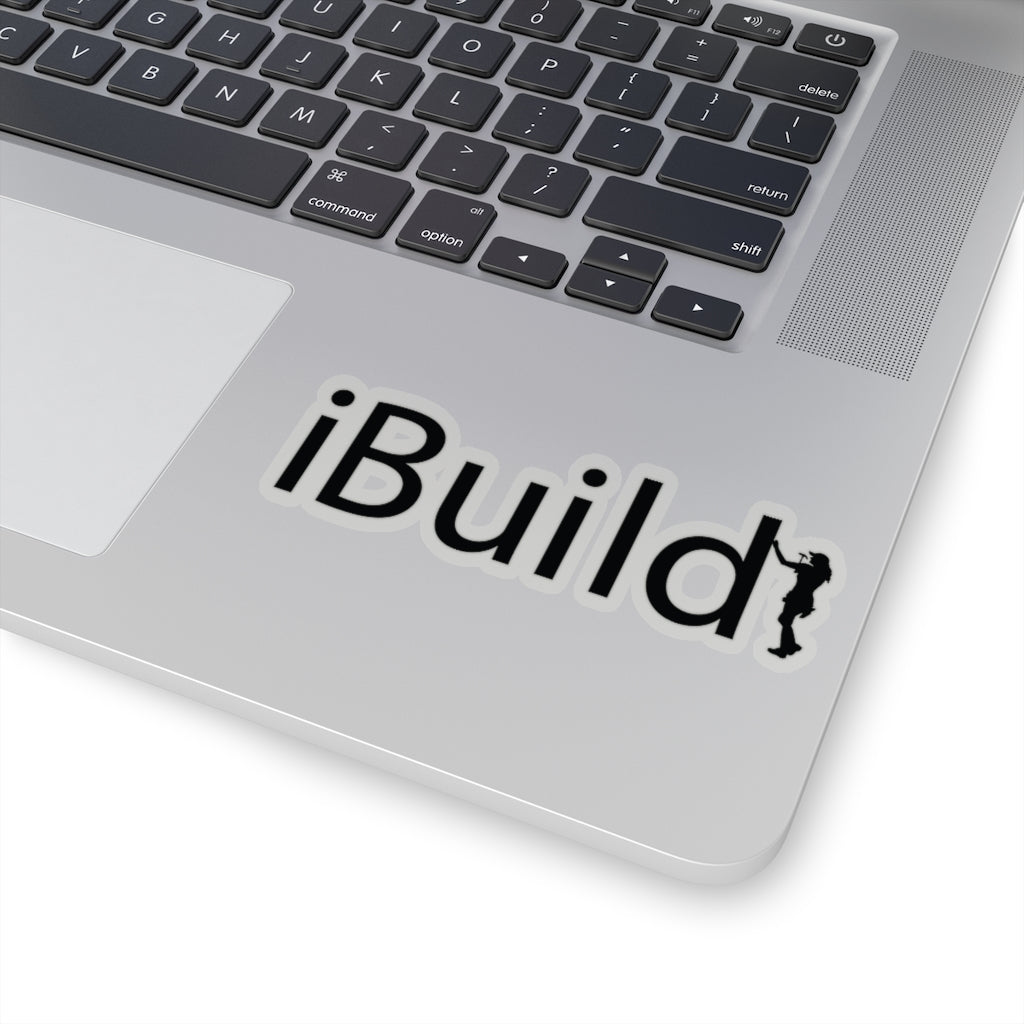 iBuild Hardhat sticker