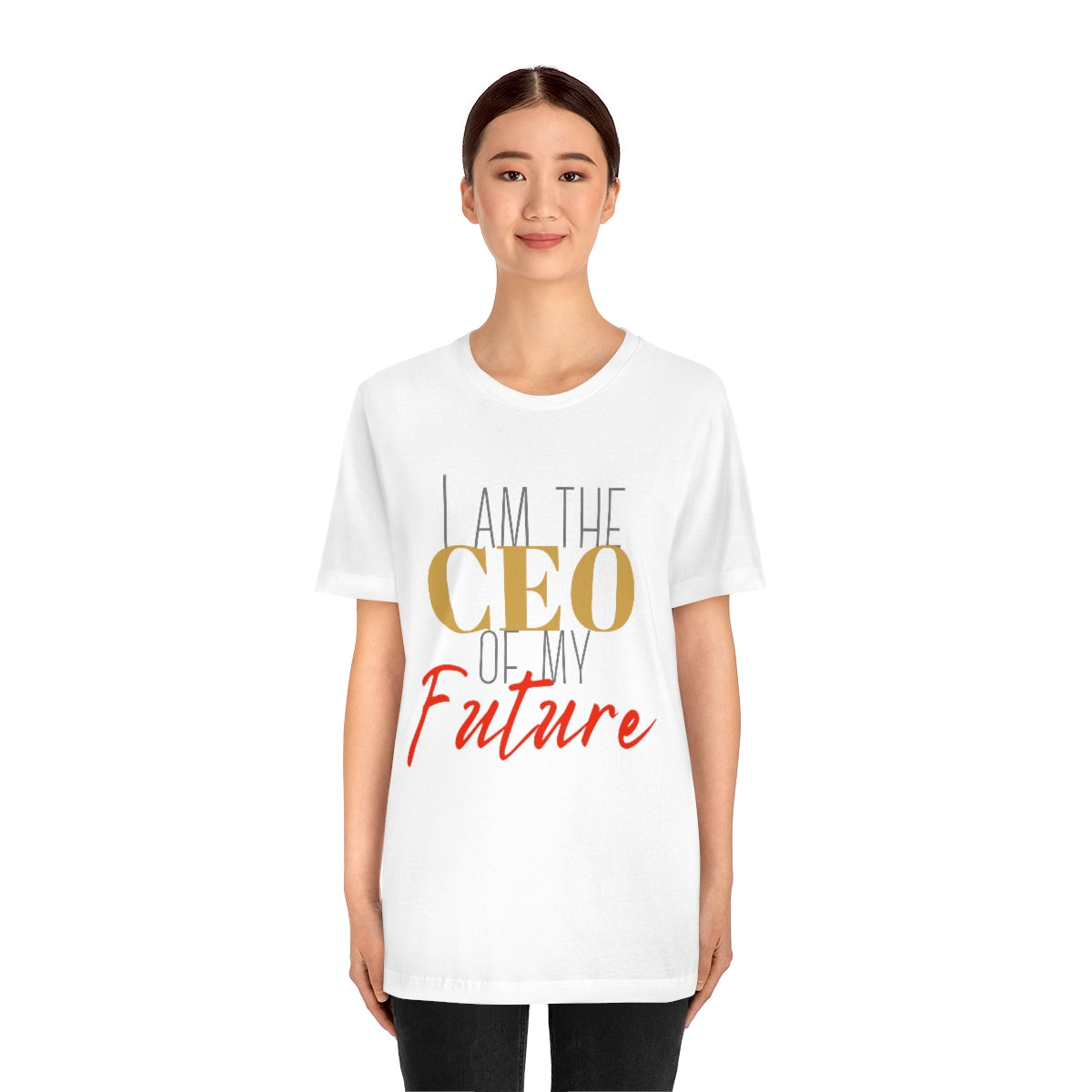 CEO of my future unisex Jersey Short Sleeve Tee