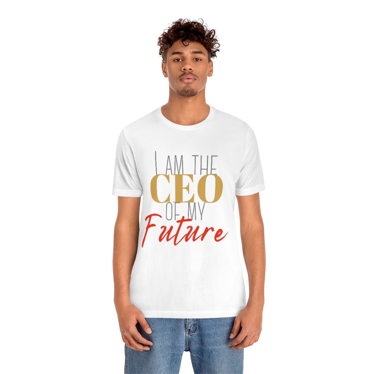 CEO of my future unisex Jersey Short Sleeve Tee