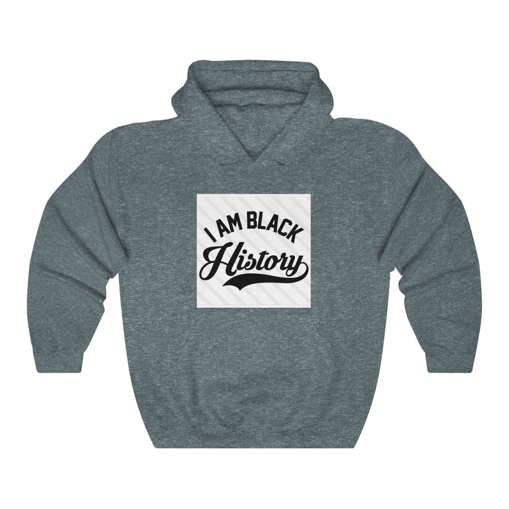 "I am Black History " Unisex Heavy Blend™ Hooded Sweatshirt