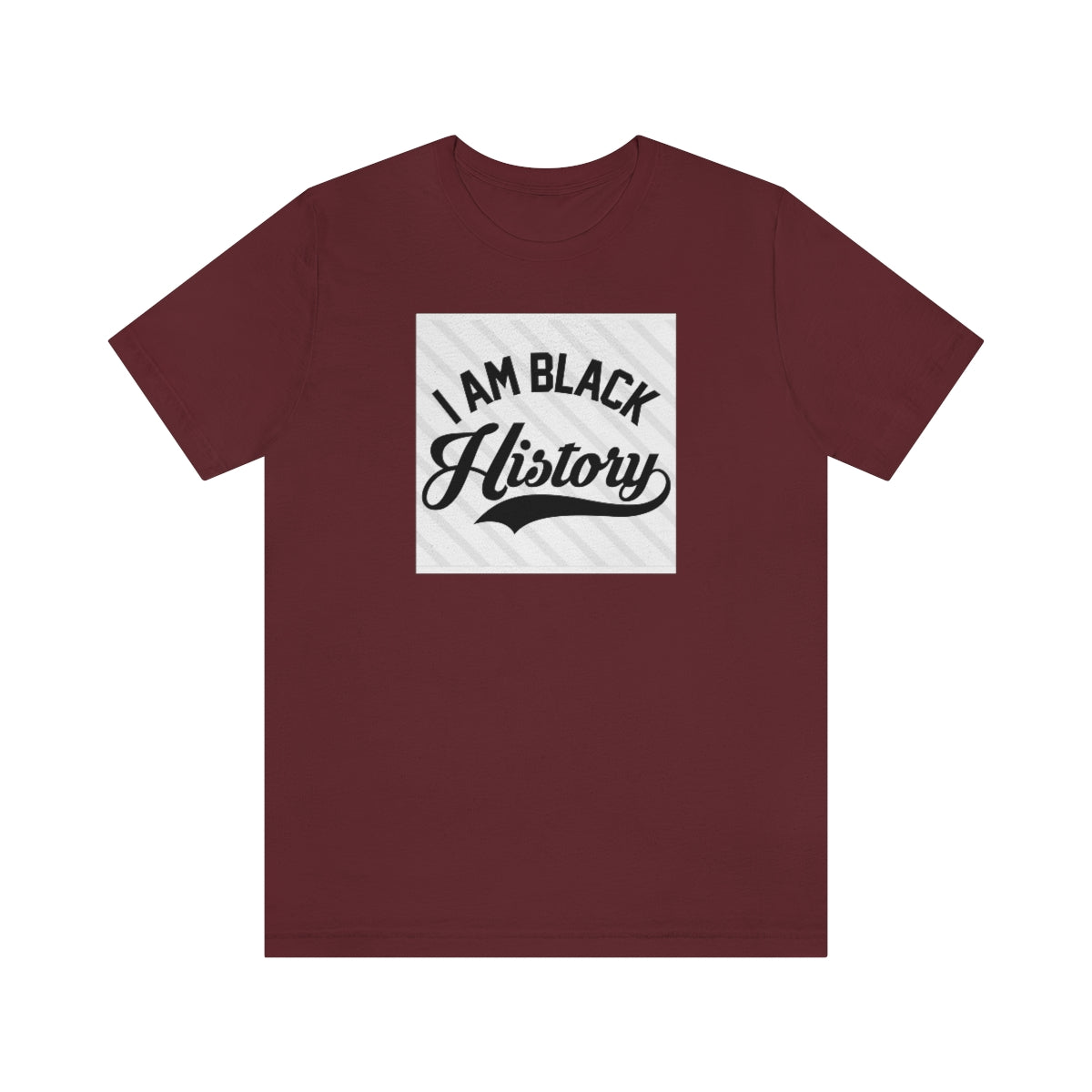 I am Black History Unisex Jersey Short Sleeve Tee