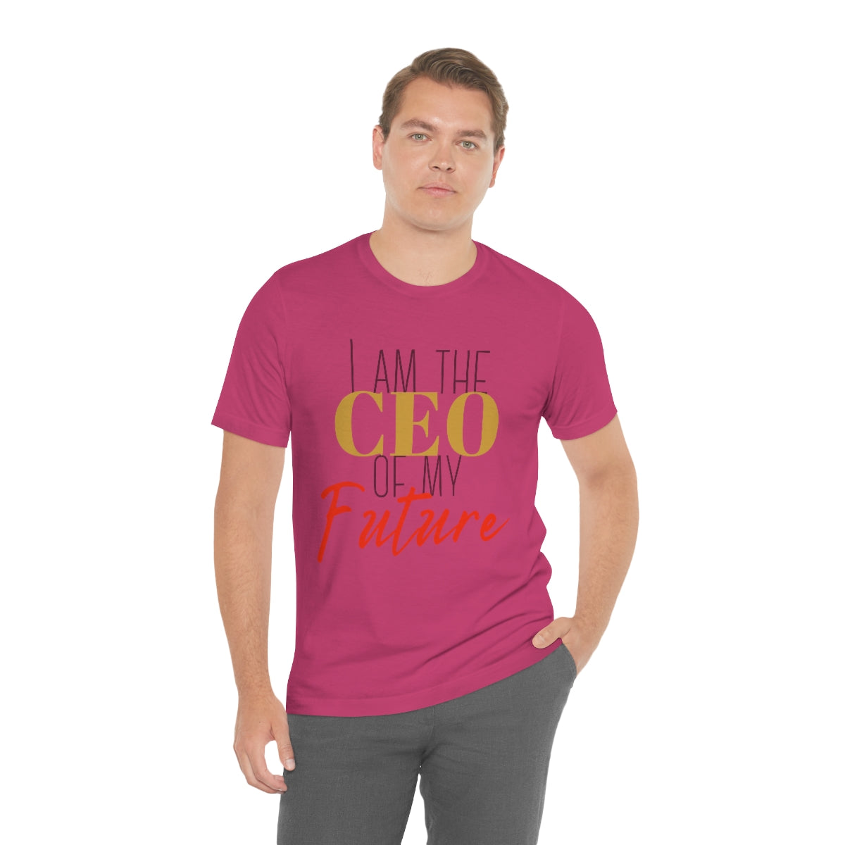 CEO of my future unisex Jersey Short Sleeve Tee
