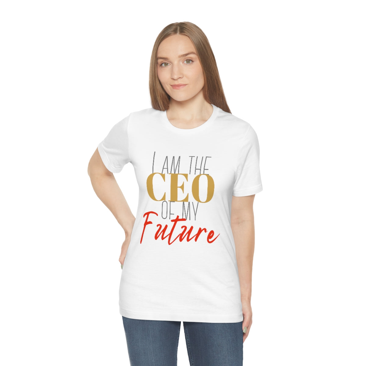 CEO of my future unisex Jersey Short Sleeve Tee