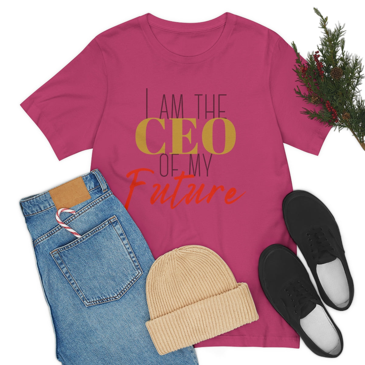CEO of my future unisex Jersey Short Sleeve Tee