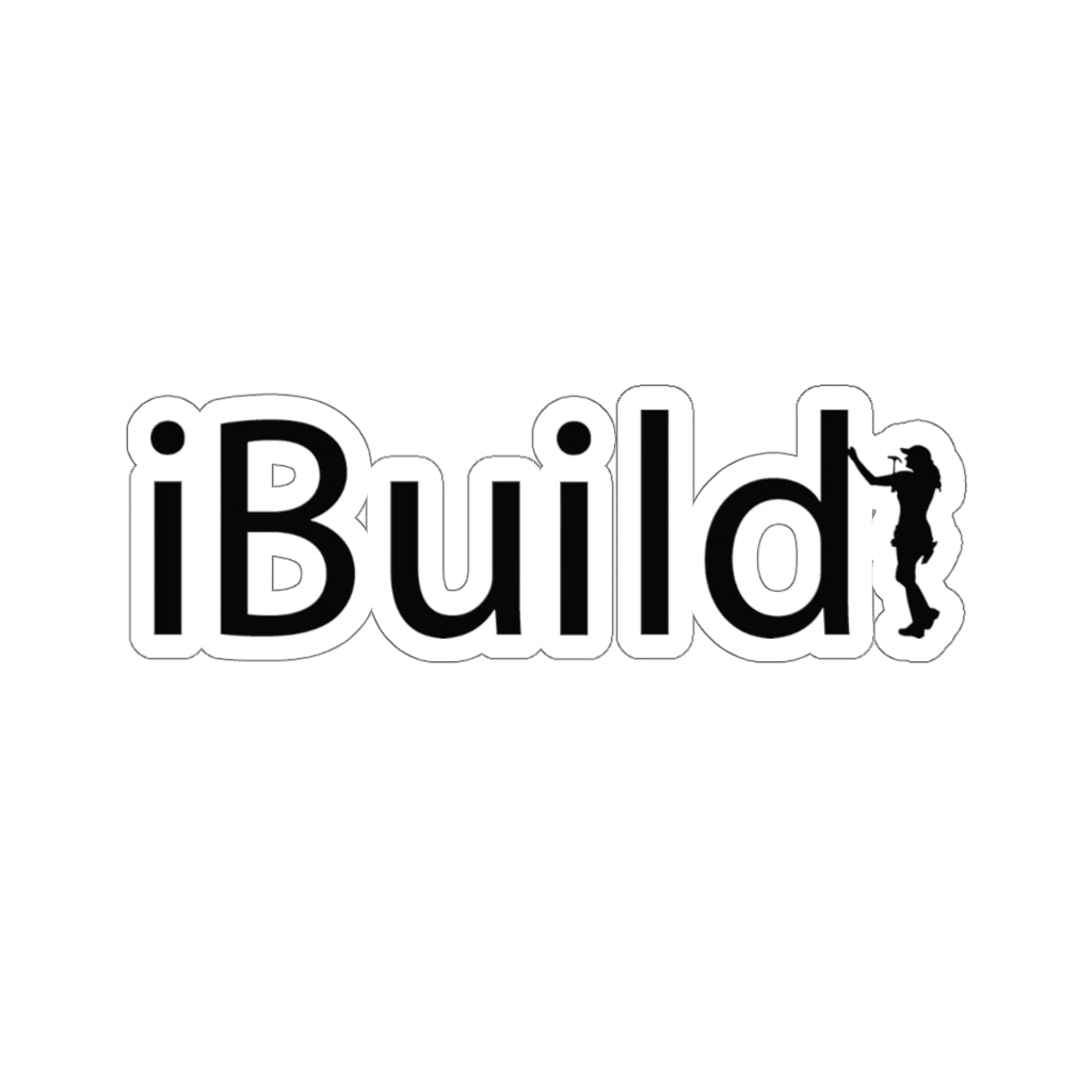 iBuild Hardhat sticker