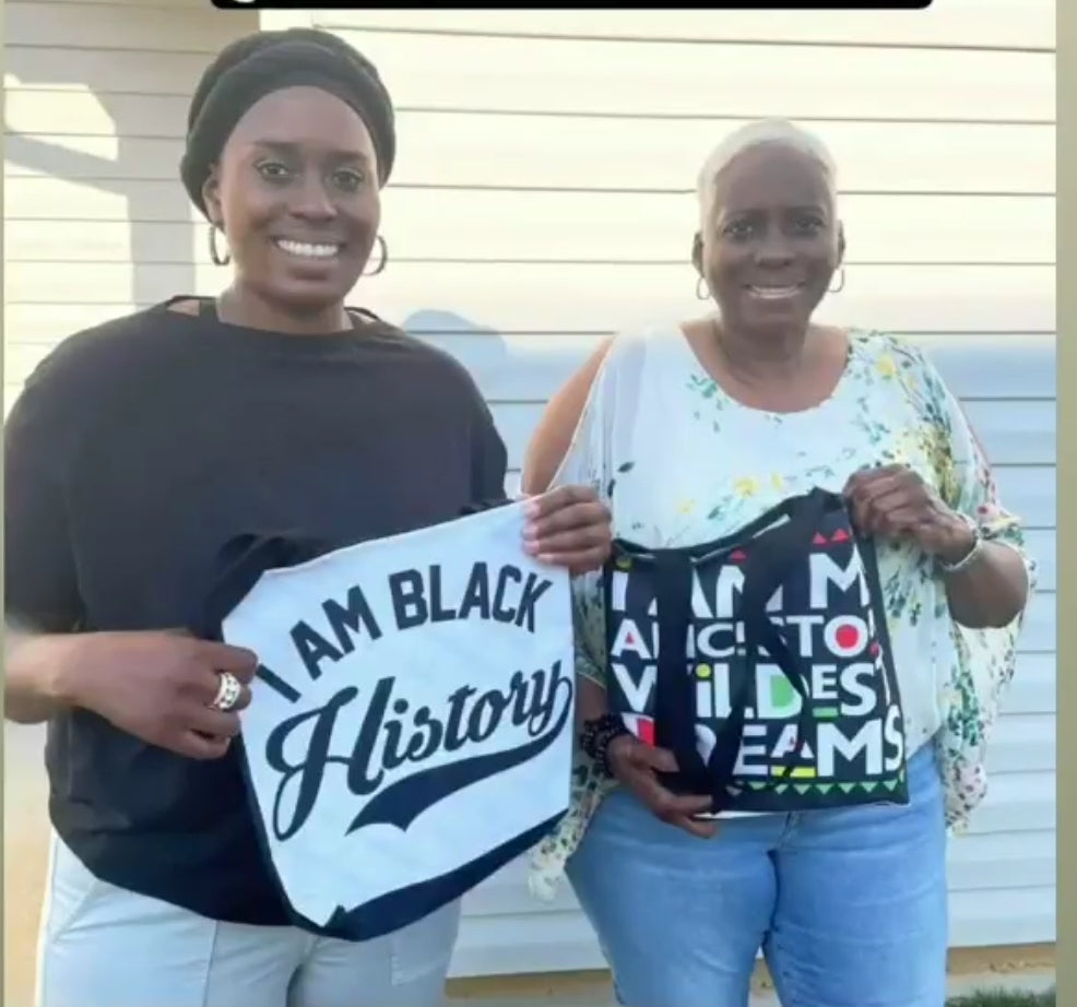 I am Black History Tote Bag