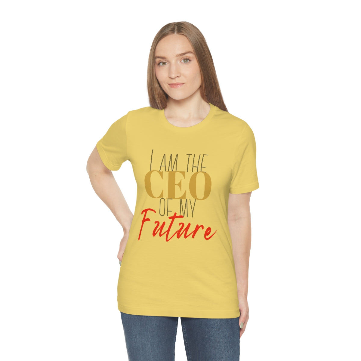 CEO of my future unisex Jersey Short Sleeve Tee