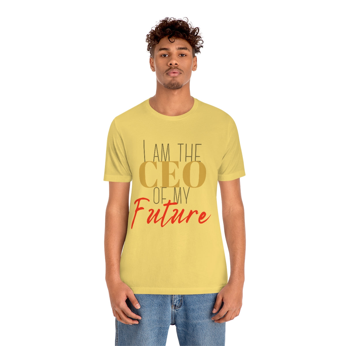 CEO of my future unisex Jersey Short Sleeve Tee
