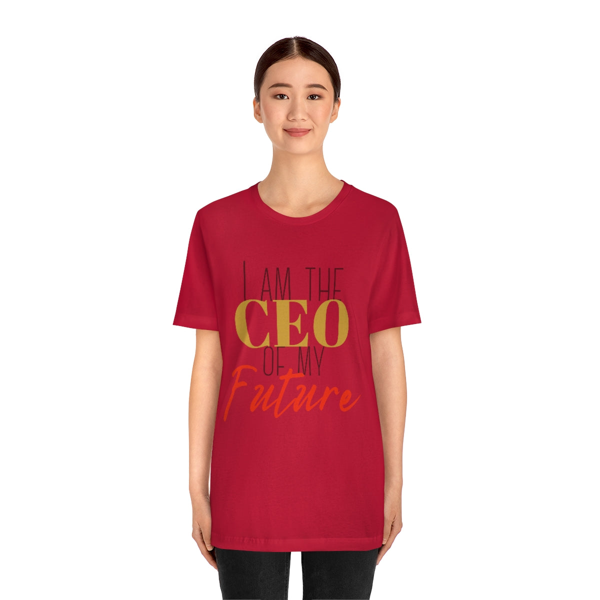 CEO of my future unisex Jersey Short Sleeve Tee