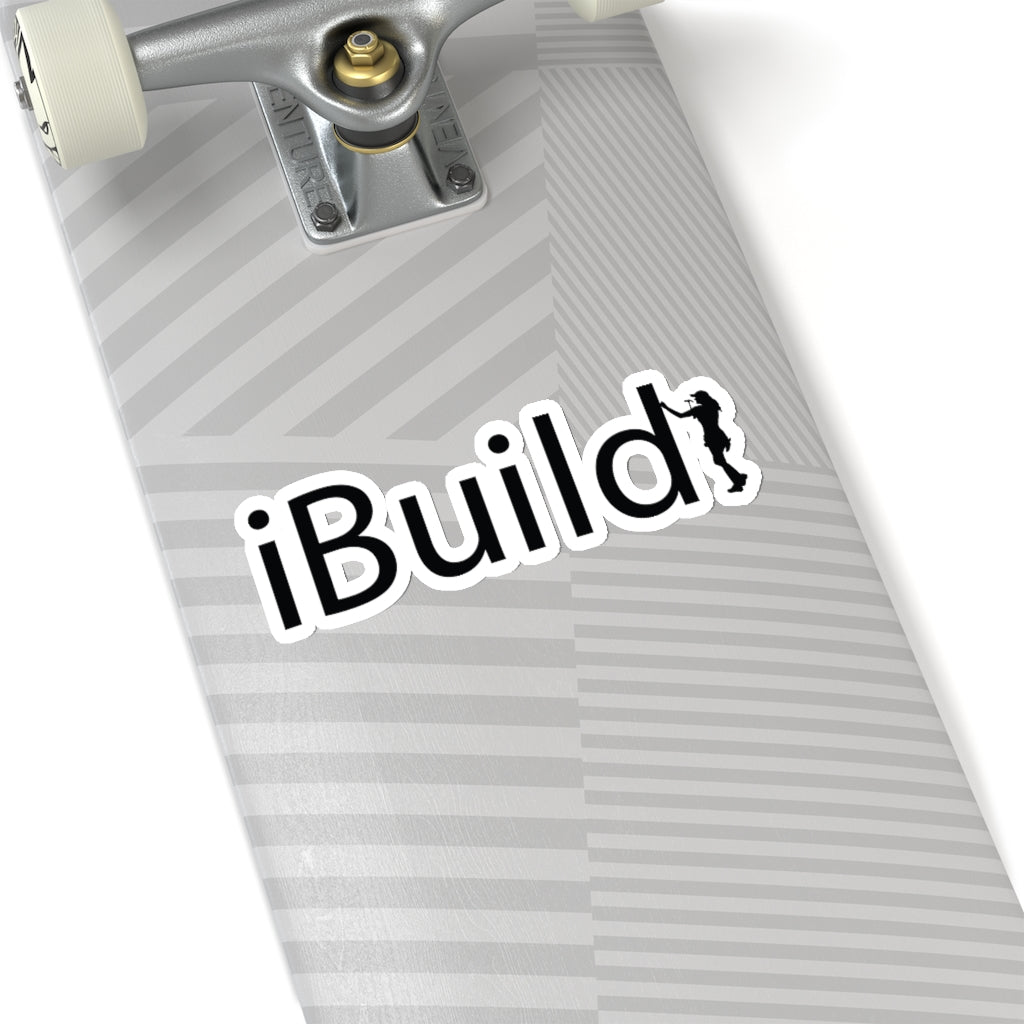 iBuild Hardhat sticker