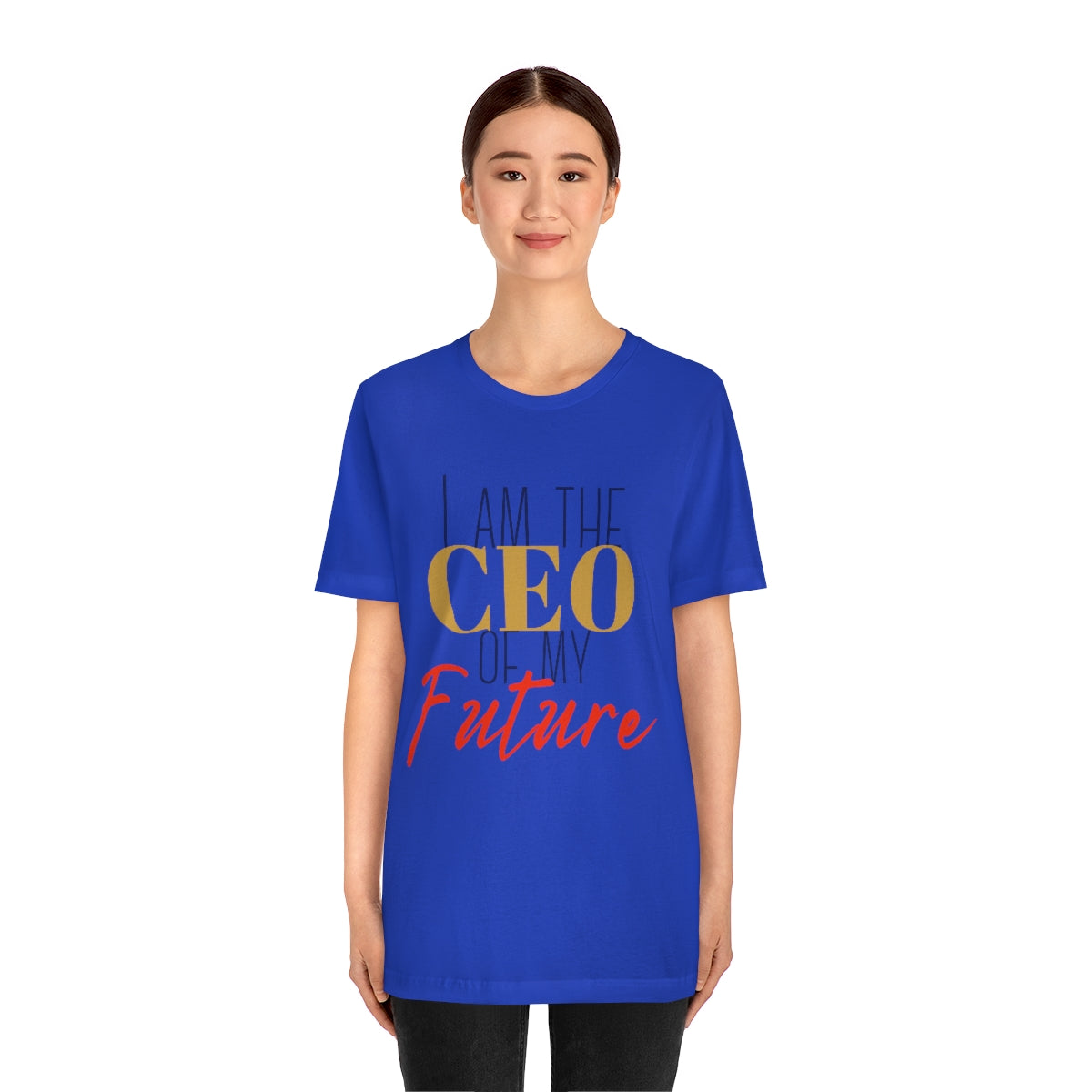 CEO of my future unisex Jersey Short Sleeve Tee