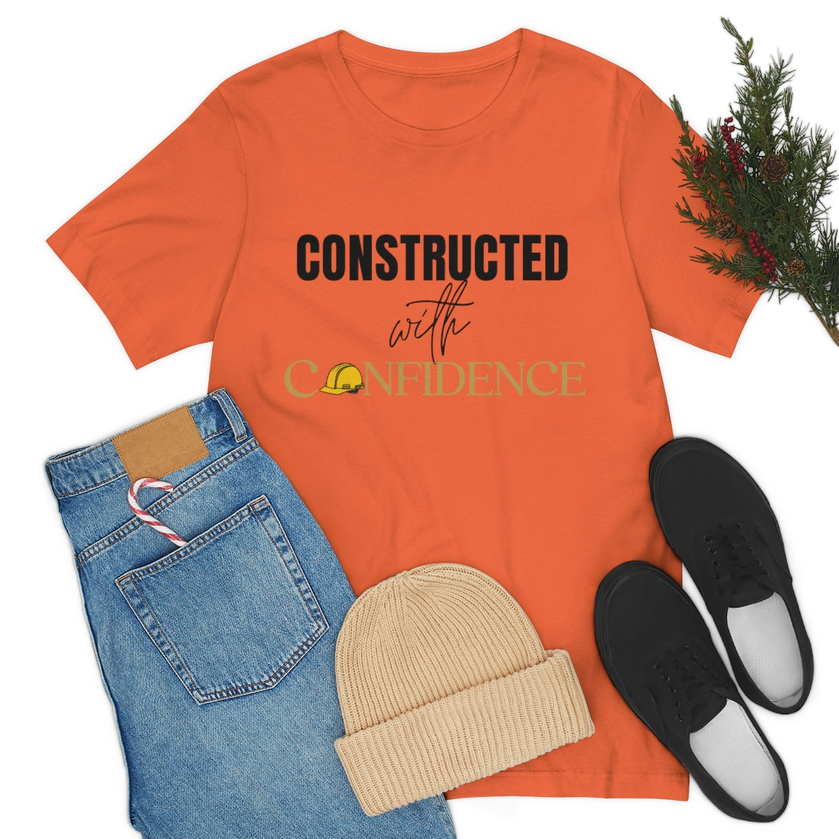 Constructed with confidence hard hat edition
