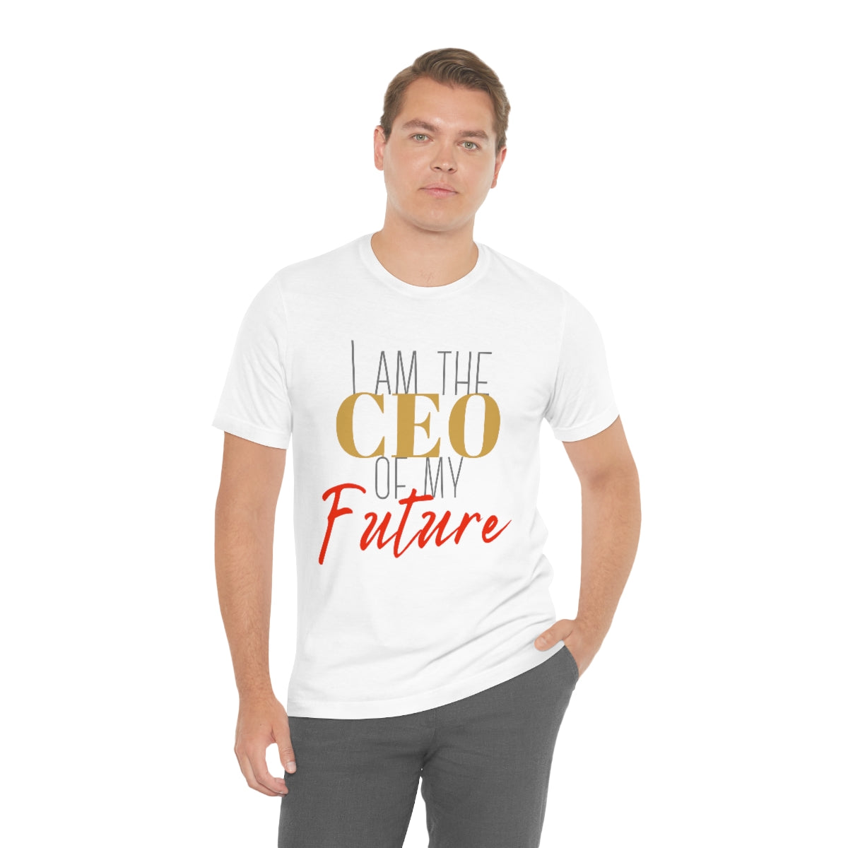 CEO of my future unisex Jersey Short Sleeve Tee
