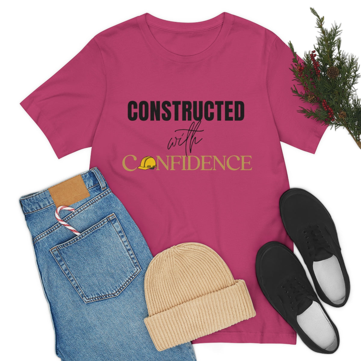 Constructed with confidence hard hat edition