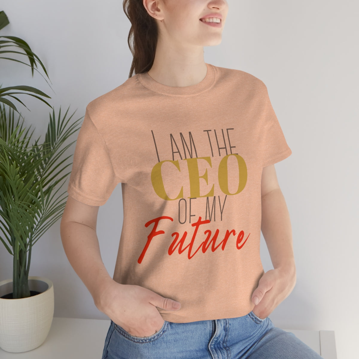 CEO of my future unisex Jersey Short Sleeve Tee