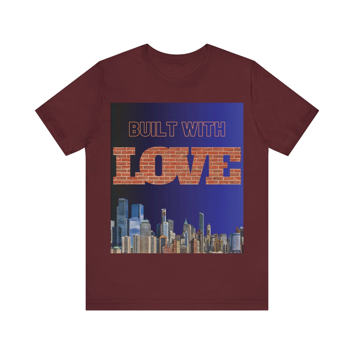 Built with love  Tee