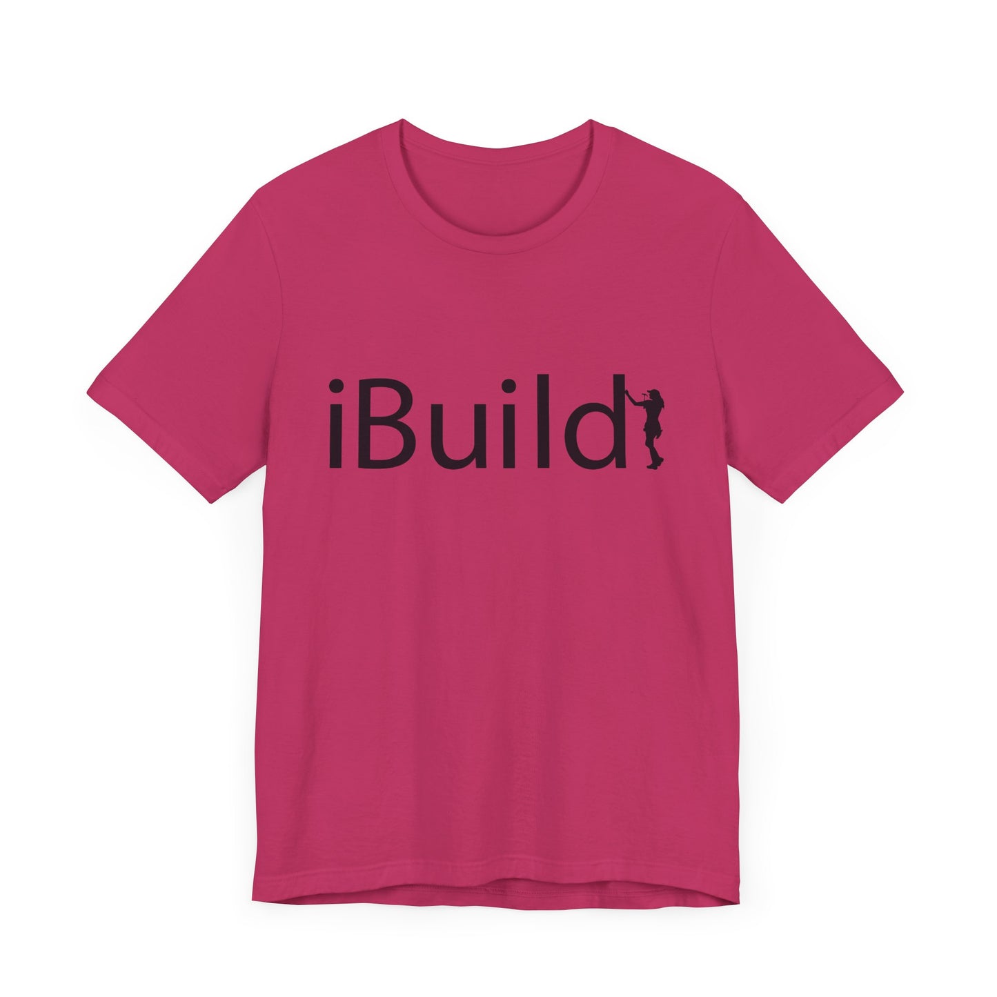 iBuild Short Sleeve Tee (Black Print)